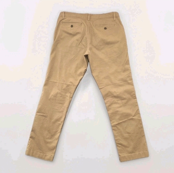 14th & Union Wallin Stretch Twill Khaki Chino Pants Tan Slim Fit Sz 34 x 30 - Picture 5 of 11